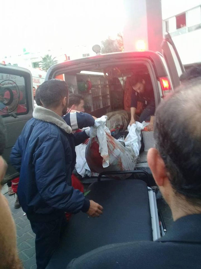 عدد من الوفيات والاصابات بانفجار اسطوانة غاز في غزة